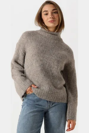 SELECTED Dames Truien & Vesten Slfgabella Ls Knit High-neck - - Maat XL