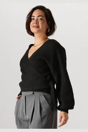 ANOTHER LABEL Dames Truien & Vesten Abby Knitted Cardigan - - Maat XL