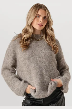 SELECTED Dames Truien & Vesten Slfgabella Ls Knit O-neck Camp - - Maat XS