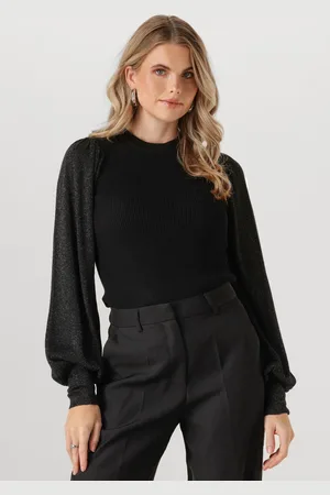 Minus Dames Tops & T-shirts Msfine Knit Pullover - - Maat XS