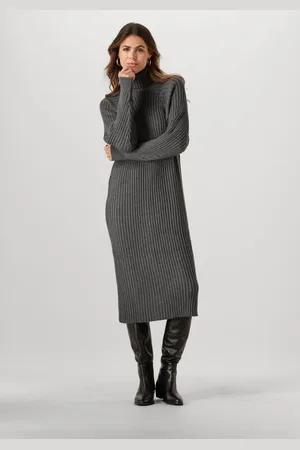 Y.A.S Dames Jurken Yasmavi Knit Midi Rollneck Dress - - Maat XS