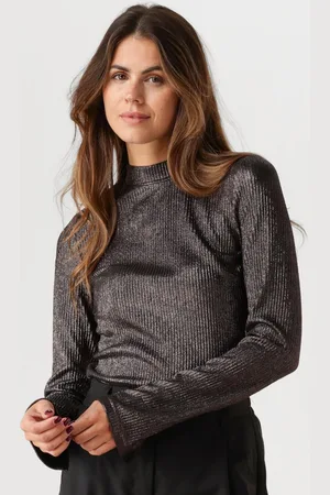 Y.A.S Dames Tops & T-shirts Yasfusiana Ls Top - - Maat XS