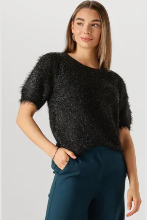 ANOTHER LABEL Dames Truien & Vesten Jacky Knitted Pull - - Maat XL