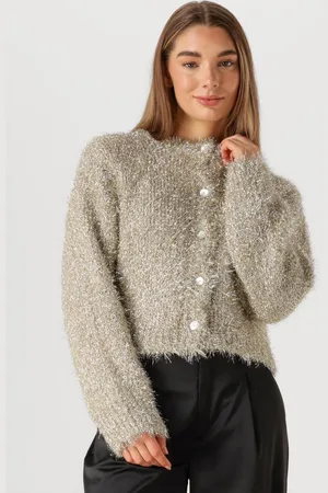 Knit-ted Dames Truien & Vesten Lynn Cardigan - - Maat XL