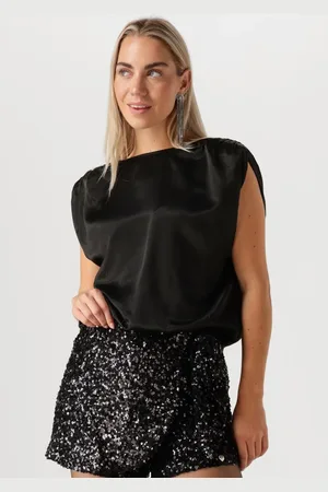 My Essential Wardrobe Dames Tops & T-shirts Estellemw Wrap Top - - Maat XL