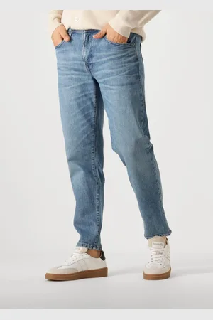 SELECTED Heren Jeans Slh180-relaxcrop Aldu 6434 M. Blue Jns - - Maat 29/32
