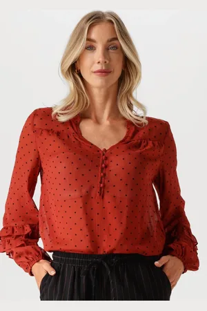 Ydence Dames Blouses Blouse Nola - - Maat XS