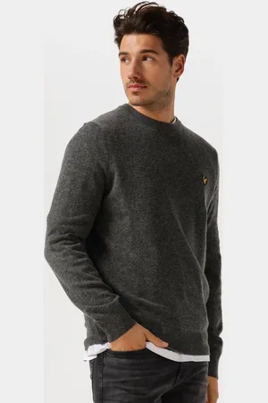 Lyle & Scott Heren Truien & Vesten Lambswool Blend Crew Neck Jumper - - Maat XS