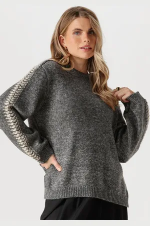 Modstrom Modström Dames Truien & Vesten Linemd O-neck - - Maat XL