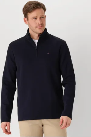 Tommy Hilfiger Heren Truien & Vesten Tech 1/4 Zip - - Maat XL