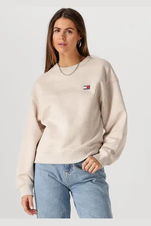 Tommy Hilfiger Dames Truien & Vesten Tjw Bxy Badge Crew - - Maat XL
