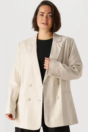 Gestuz Dames Blazers Elarahgz Linen Blazer - - Maat 34