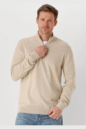 SELECTED Heren Truien & Vesten Slhberg Half Zip Cardigan Noos - - Maat XL