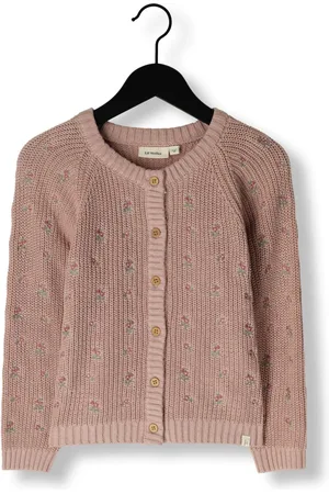Lil Atelier Meisjes Truien & Vesten Nmfemlen Emb Ao Ls Knit Card Lil - - Maat 104
