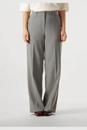 Minus Dames Broeken Welma Mid Waist Pant - - Maat 36