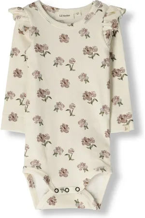 Lil Atelier Baby Rompers Nbfgavo Eko Ls Slim Body Lil - - Maat 56