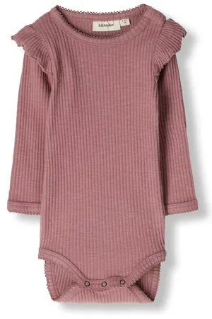 Lil Atelier Baby Rompers Nbfraja Sao Ls Slim Body Lil - - Maat 62