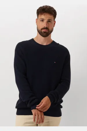 Tommy Hilfiger Heren Truien & Vesten Structure Crew Nk - - Maat XL