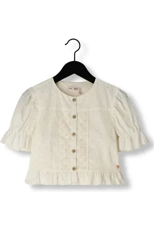 NoNo Meisjes Blouses Tylia Embroidered Blouse - - Maat 110