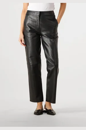 Y.A.S Dames Broeken Yasline Hmw Leather Pant - - Maat S
