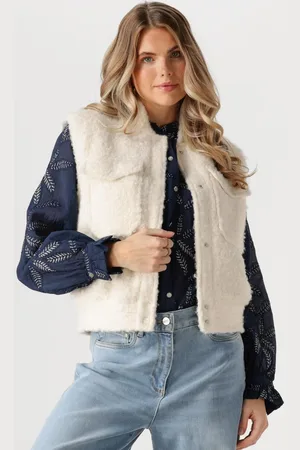 NUKUS Dames Blazers Mia Gilet Boucle - - Maat XL