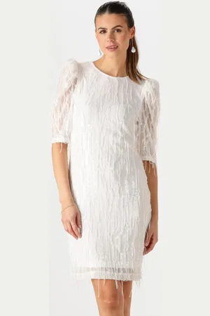 Y.A.S Dames Bruidsmode Yasbolina 2/4 Short Dress - - Maat 34