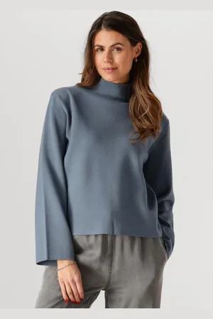 Minus Dames Truien & Vesten Lupi High Neck Pullover - - Maat XL