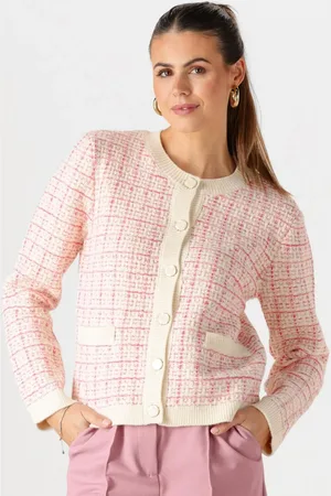 Y.A.S Dames Truien & Vesten Yaslivia Ls Short Knit Cardigan - - Maat XL