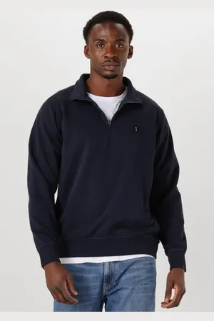 Butcher of Blue Heren Truien & Vesten Army Half Zip - - Maat XL