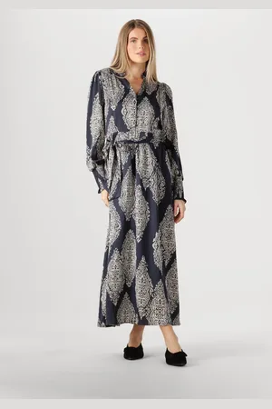 Neo Noir Dames Jurken Novalee Paisley Drop Dress - - Maat 34