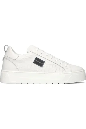 Antony Morato Heren Sneakers Leather Bold - - Maat 39
