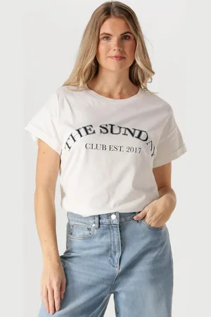 NUKUS Dames Tops & T-shirts Meike Shirt The Sunday - - Maat XL