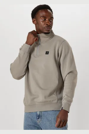 Butcher of Blue Heren Truien & Vesten Army Half Zip - - Maat XL