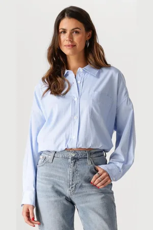 Catwalk Junkie Dames Blouses Tuck In Blouse - - Maat 36