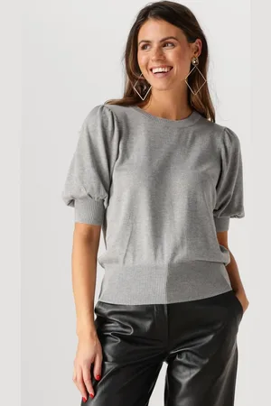 Minus Dames Truien & Vesten Liva Knit Tee - - Maat XS