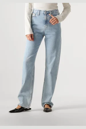 Calvin Klein Dames Jeans High Rise Straight - - Maat 25/32