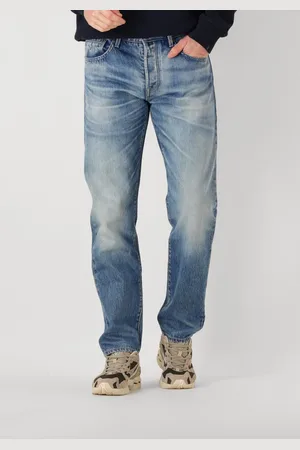 Butcher of Blue Heren Jeans Stockton Straight Davis Med - - Maat 29/32