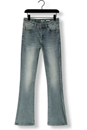 Indian Blue Jeans Meisjes Jeans 2102 Flared Fit Medium Denim - - Maat 128