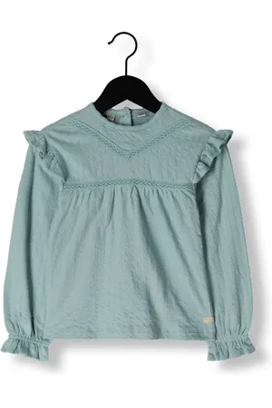 Daily7 Meisjes Blouses T-shirt Longsleeve Fancy Tape - - Maat 104