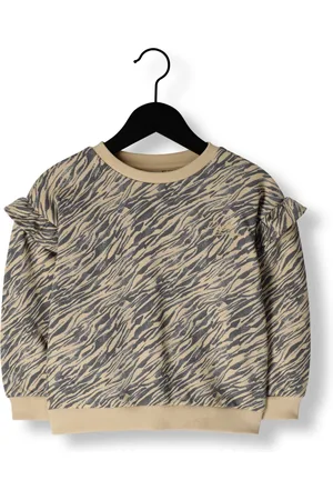 Daily7 Meisjes Truien & Vesten Oversized Animal Sweater - - Maat 104