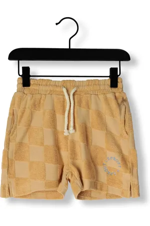 Sproet & Sprout Jongens Broeken Shorts Terry Blocks - - Maat 104