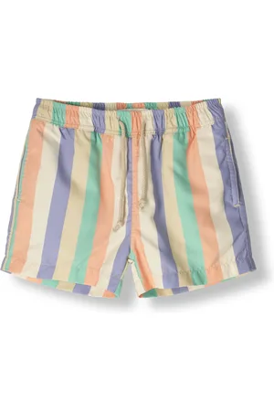 Sproet & Sprout Jongens Zwemkleding Swim Shorts Colour Stripes - - Maat 116