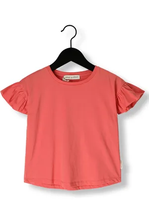 Sproet & Sprout Meisjes Tops & T-shirts T-shirt Ruffle Sleeve - - Maat 104