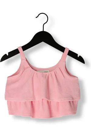 Sproet & Sprout Meisjes Tops & T-shirts Layered Crop Top - - Maat 104