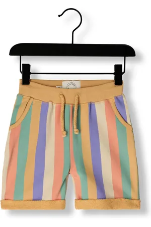 Sproet & Sprout Jongens Broeken Shorts Multi Colour Stripes - - Maat 116