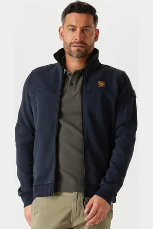 PME Legend™ Heren Jassen Zip Jacket Spacer Look Sweat - - Maat XL