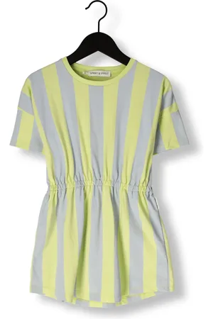 Sproet & Sprout Meisjes Jurken Skater Dress Stripes - - Maat 104