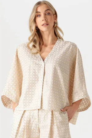 Greek Archaic Kori Dames Blouses 350013 - - Maat XS