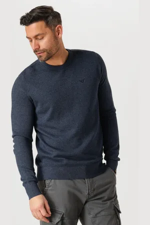 PME Legend™ Heren Truien & Vesten R-neck Cotton Modal - - Maat XL