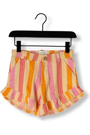 Sproet & Sprout Meisjes Broeken Ruffle Shorts Stripes - - Maat 104